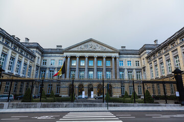 Fototapeta na wymiar ベルギー　ブリュッセルの国会議事堂