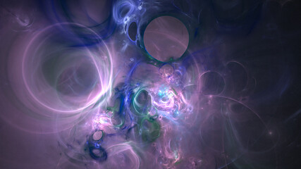 Abstract fractal background