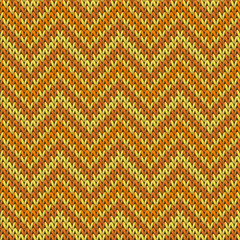 Vintage chevron stripes knitting texture 