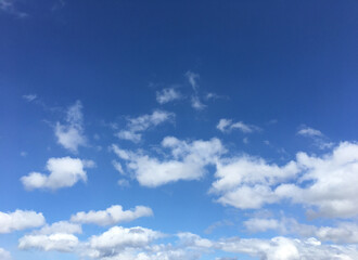 空と雲の青空背景