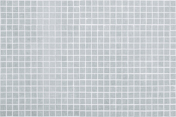Gray or grey white tiled wall or floor of ceramic in bw or black and white tone.