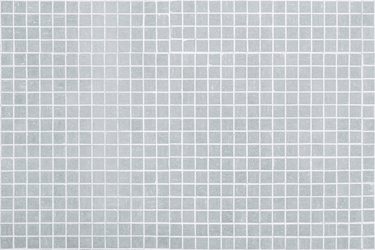 Gray or grey white tiled wall or floor of ceramic in bw or black and white tone.