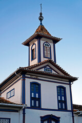 Baroque church in Diamantina, Minas Gerais, Brazil 