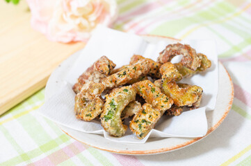 ゴーヤーの唐揚げ