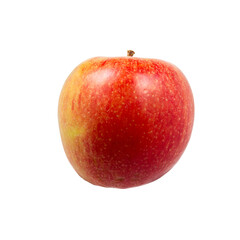 Ripe apple on white
