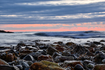 Obraz premium sunset over the sea