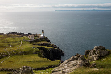 Fototapeta na wymiar Landschaft in Schottland, Neist Point