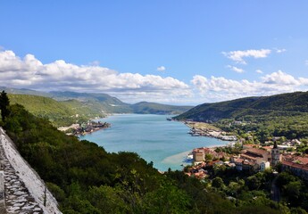 Fototapeta na wymiar Bakar - seaside touristic town near Rijeka in Croatia.
