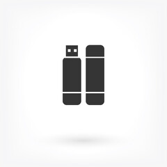 usb Vector icon . Lorem Ipsum Illustration design