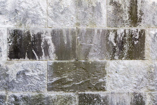 Old arenite wall pattern closeup
