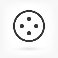 SMS vector icon . Lorem Ipsum Illustration design