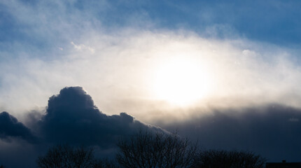 blue sky