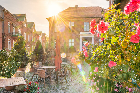 Ploen, Germany (German: Pl&ouml;n). The center of the old town.