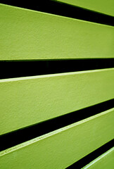 Lime green colored horizontal wooden fence background 