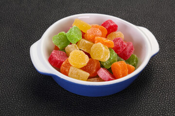 Sweet candied fruit