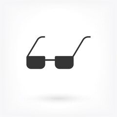 Vector Glasses Icon . Lorem Ipsum Illustration design