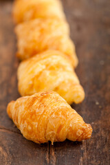 fresh croissant french brioche 