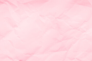 Pink wrinkled paper texture background for general design use.