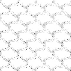 Abstract pattern for print, textiles etc. Vector
