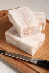 Frozen Fish Fillet Block, Alaska Pollock.