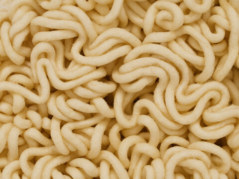 Dried Noodles Food Background