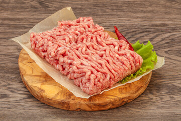 Minced meat - pork and beef
