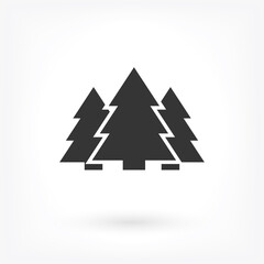 Vector icon pines 10 EPS . Lorem Ipsum Illustration design