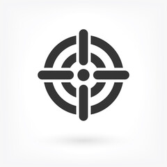 Stopwatch Vector icon . Lorem Ipsum Illustration design