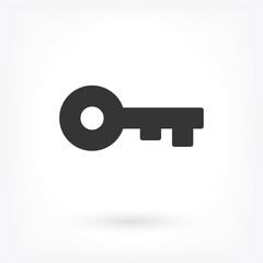 Vector icon key 10 EPS . Lorem Ipsum Illustration design