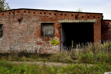 old abandoned building