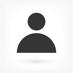 Vector icon human 10 EPS . Lorem Ipsum Illustration design