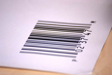 Fototapeta na wymiar code with barcode