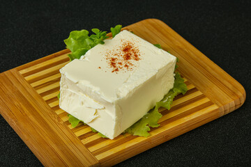 Greek traditional soft feta cheese