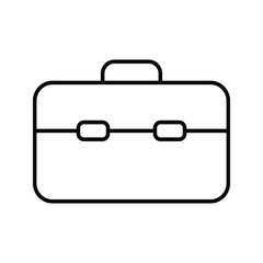 briefcase - suitcase icon vector design template.