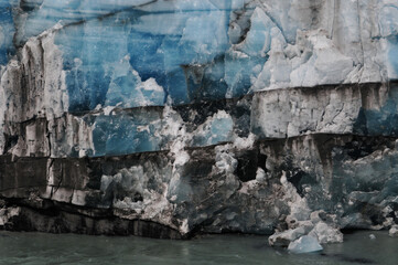 Acercamiento del Hielo del Glaciar