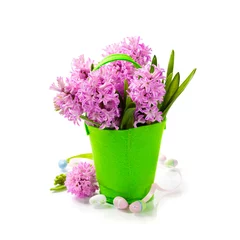 Muurstickers Hyacint Pasen compositie