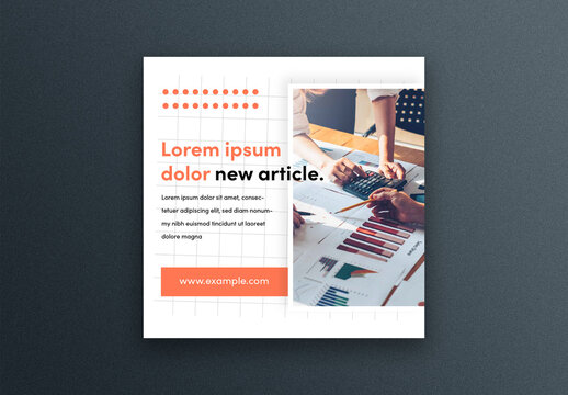 Single Social Media Layout for Business Purposes