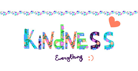 World Day Of Kindness Vector Illustration. Suitable for greeting cards, posters, banners, invitations, flyers. EPS10