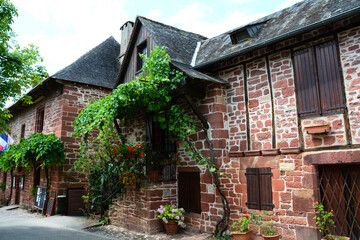 Fototapeta na wymiar Collonges la Rouge - Corrèze - France