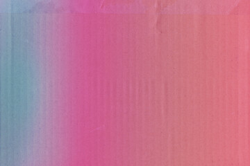 A vintage rough sheet of the carton with a gradient color. Recycled environmentally friendly retro cardboard paper texture. Simple and bright minimalist papercraft background.