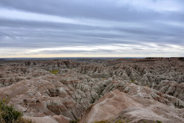 Badlands National Park scenery