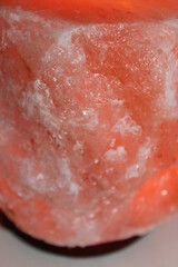 Salt Lamp crystals and boho decor