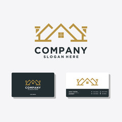 home logo and business card designs