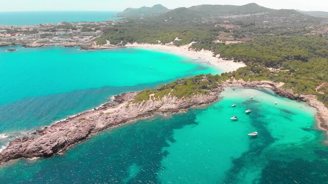 Cala Agulla sand beach Spain, Mallorca, Cala Rajada