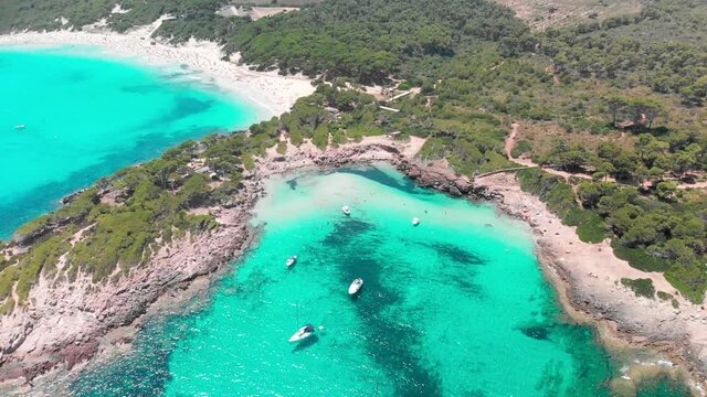 Cala Agulla sand beach Spain, Mallorca, Cala Rajada