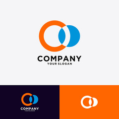 initials C logo for company