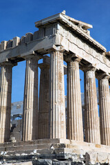 Parthenon on the Acropolis in Athens