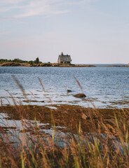 The ancient church near the White sea