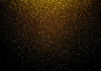 Fototapeta na wymiar Shiny gold and black glitter texture background