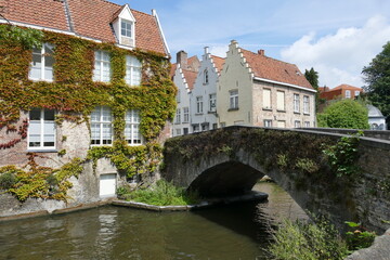 Fototapeta premium old bridge Brugge